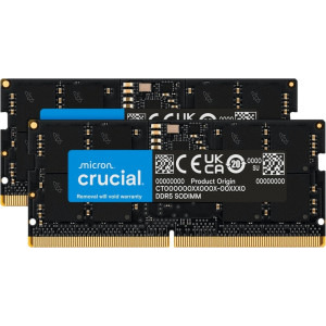 Memorie notebook Crucial 64GB, DDR5, 4800MHz, CL40, 1.1v, Dual Channel Kit