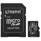 Card memorie Kingston Micro SDXC, Canvas Select Plus Gen3, 256GB, Clasa 10, UHS-I, V10, 150MB/s, With Android A1 performance class + Adaptor SD