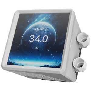 Gamdias Aura GL360 LCD ARGB White