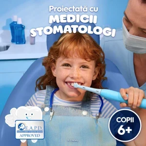 Oral-B Rezerva periuta de dinti electrica iO Kids Disney Stitch Albastru, 4 buc