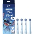 Oral-B Rezerva periuta de dinti electrica iO Kids Disney Stitch Albastru, 4 buc