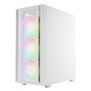 Gaming ZMEU Plus Alb NO RAM Edition (fara memorie RAM DDR4), Intel i5-12400F 2.5GHz, 1TB SSD, RTX 5060 8GB GDDR7, Iluminare RGB