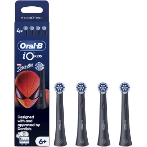 Oral-B Rezerva periuta de dinti electrica iO Kids Marvel Spiderman Negru, 4 buc