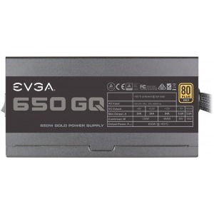 EVGA GQ, 80+ Gold, 650W