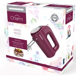 Heinner Mixer de mana, HM-350BGL, 350W