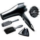 Uscator de par Remington D5017 + set accesorii coafat, 2100W