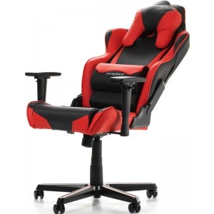 DXRacer Racing Shield negru-rosu