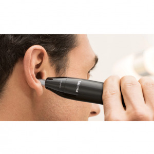 Philips NT1620/15 Trimmer pentru nas si urechi Negru