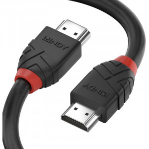 LINDY Black, HDMI Male - HDMI Male, v2.0, 1m, negru