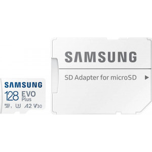 Samsung Micro SDXC EVO Plus UHS-I U3 Clasa 10 128GB + Adaptor