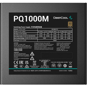 Deepcool PQ1000M, 80+ Gold, 1000W