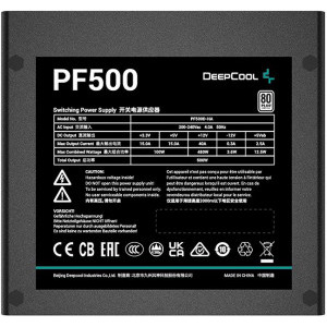Deepcool PF500D, 80+, 500W