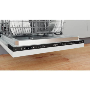 Whirlpool WIO3T133PE65, 14 seturi, 10 programe, Clasa D, PowerClean Pro, 6th Sense, Inverter, Natural Dry, 60 cm