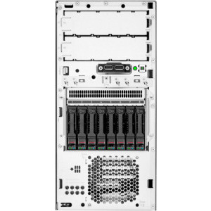 HP ProLiant ML30 Gen10 Plus, Procesor Intel® Xeon®  E-2314 2.8GHz Rocket Lake, 32GB UDIMM RAM, 2x 1TB 7.2K 6G SATA HDD, 4x Hot Plug LFF, Windows Server 2022