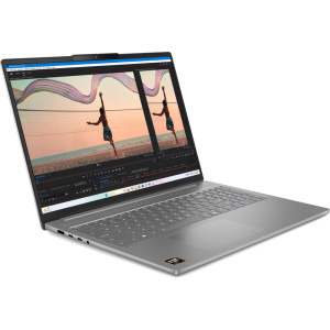 Lenovo 16'' IdeaPad Slim 5 16AKP10, 2.8K OLED 120Hz, Procesor AMD Ryzen™ AI 5 340 (16M Cache, up to 4.80 GHz), 16GB DDR5, 1TB SSD, AMD Radeon 840M, No OS, Luna Grey