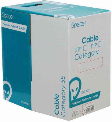 Cablu retea Spacer CAT6 Cable UTP 305 m