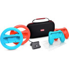 Accesoriu gaming Trust GXT 1249 7-in-1 Accesorii Red/Blue pentru Nintendo Switch