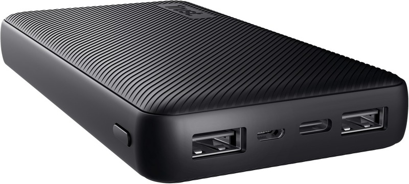 Baterie externa Trust Primo Compact, 15000 mAh, 2x USB, 1x USB-C, Black