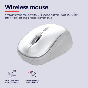Trust Trust Ody II Wireless White