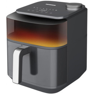 Heinner Friteuza cu aer cald CrispSteam Elite HAF-H7DLST1800, 1800W, 6.7L, Antracit