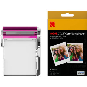 Kodak Cartus ICRG-330 Instant Foto Film 76 x 76 mm (3 x 3 inch) 30 coli