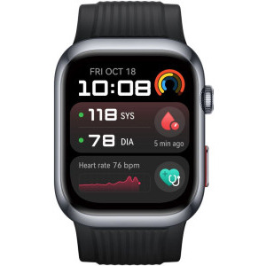 Huawei Watch D2, Alloy aluminum, curea Black Silicon