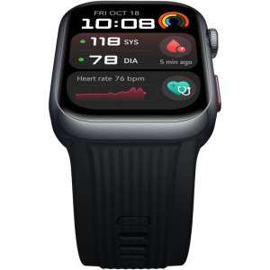 Huawei Watch D2, Alloy aluminum, curea Black Silicon