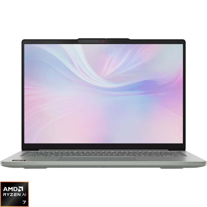 Ultrabook Lenovo 14'' IdeaPad Slim 5 14AKP10, WUXGA OLED, Procesor AMD Ryzen™ Al 7 350 (16M Cache, up to 5.00 GHz), 32GB DDR5, 1TB SSD, AMD...