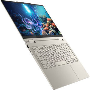 Lenovo 14'' Yoga 7 2-in-1 14ILL10, WUXGA OLED Touch, Procesor Intel® Core™ Ultra 5 226V (8M Cache, up to 4.50 GHz), 16GB LPDDR5X, 512GB SSD, Intel Arc 130V, No OS, Seashell, 3Yr Onsite Premium Care