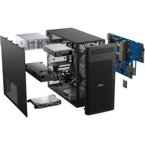 DELL Pro Max Tower T2, Intel Ultra 7 265K 3.9GHz, 32GB DDR5, 1TB SSD + 4TB HDD, RTX 2000 Ada 16GB, Windows 11 Pro