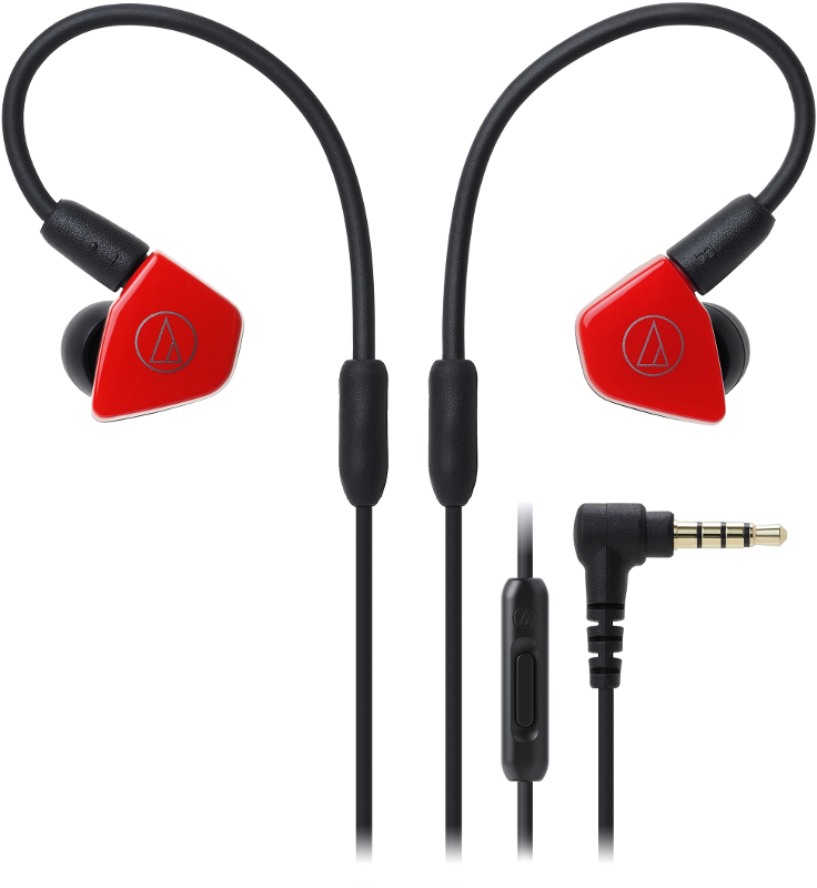 Casti in-ear Audio Technica ATH-LS50iS Red