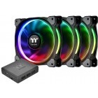 Ventilator Thermaltake Riing Plus 12 RGB Radiator Fan TT Premium Edition 3 Fan Pack