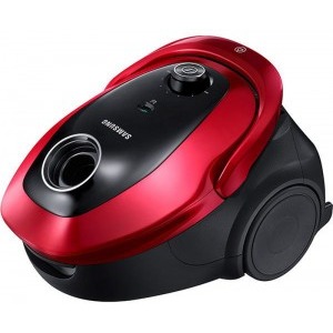 Samsung VC07M25E0WR, cu sac, 750W, 2.5L, Rosu