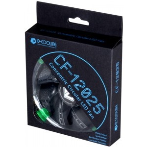 ID-Cooling CF-12025-G, Green LED, 120mm