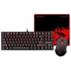 Kit Gaming Redragon Kumara + Centrophorus + Archelon M