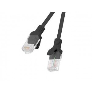 Cablu retea Lanberg CAT5e Patch Cable UTP 1m Negru