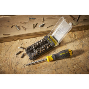 STANLEY Set surubelnita cu 34 de varfuri