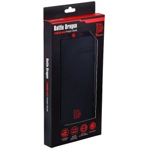 Tt eSPORTS by Thermaltake Battle Dragon, 10000mAh, 2x USB, 2A, Black
