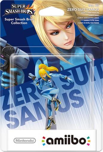 Nintendo AMIIBO ZERO SUIT SAMUS NO.40 (SUPER SMASH)