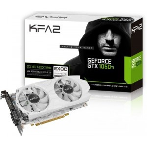 KFA2 GeForce GTX 1050 TI EX OC White 4GB GDDR5 128-bit