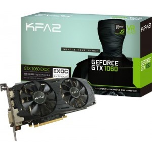 KFA2 GeForce GTX 1060 EX OC 6GB GDDR5 192-bit