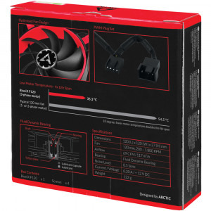 ARCTIC AC BioniX F120 Red