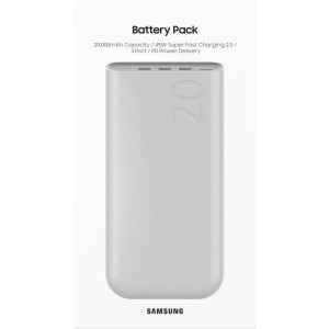 Samsung EB-P4520, 20000 mAh 3x USB-C, Super Fast Charge, Beige