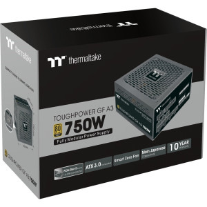 Thermaltake Toughpower GF A3, 80+ Gold, Cybenetics Gold, 750W
