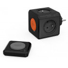Priza/prelungitor Allocacoc PoweCube Original Remote, 4x Schuko, Black