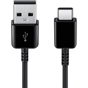 Cablu de date / adaptor Samsung USB Male la USB-C Male, 1.5 m, Black