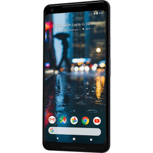 Google Pixel 2 XL, Quad HD+, Gorilla Glass 5, Snapdragon 835 2.35 GHz, 64GB, 4GB RAM, Single SIM, 4G, Camere 12.2 mpx + 8 mpx, NFC, Fast Charge, Just Black