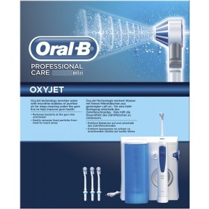 Oral-B Irigator oral Oral-B, 4 capete, Alb