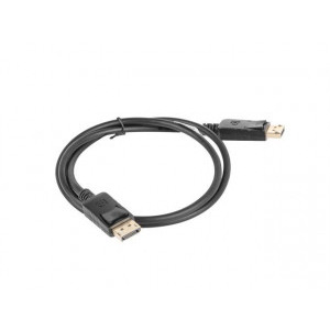Lanberg DisplayPort Male - DisplayPort Male, v1.2, 1m, negru
