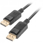 Cablu video Lanberg DisplayPort Male - DisplayPort Male, v1.2, 3m, negru